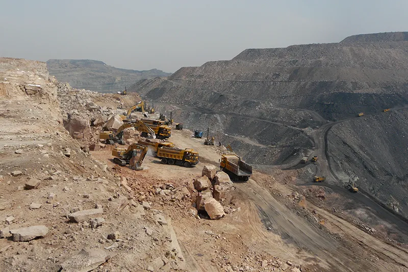 Guangna Coal Group’s Open-Pit Coal Mine