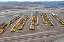 Zhundong Open-Pit Coal Mine in Xinjiang