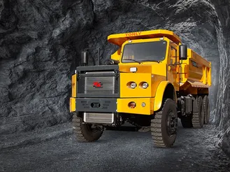 Air Brake Underground Dump Truck