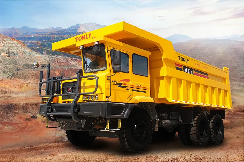 60 Ton Diesel Off-Road Dump Truck with Manual Transmission