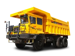 60 Ton Diesel Off-Road Dump Truck with Manual Transmission