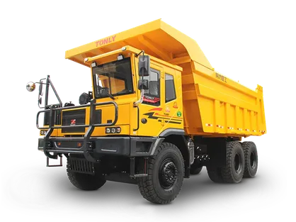 70 Ton Diesel Off-Road Dump Truck with Manual Transmission
