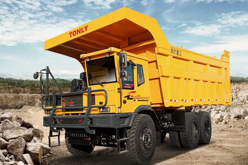 90 Ton Diesel Off-Road Dump Truck with Manual Transmission
