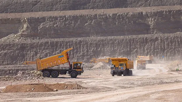 Zhundong Open-Pit Coal Mine in Xinjiang