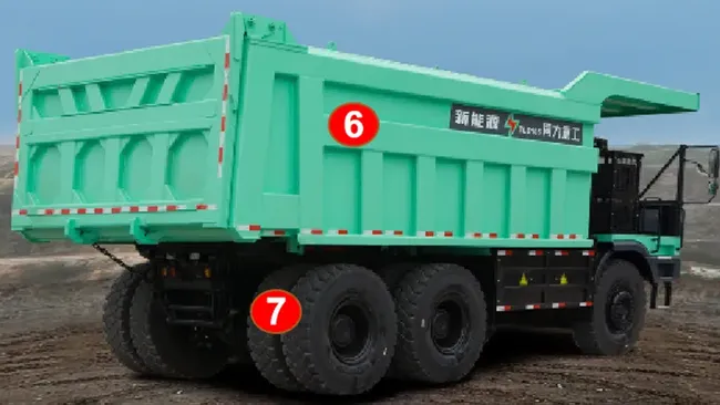 Rectangular dump body