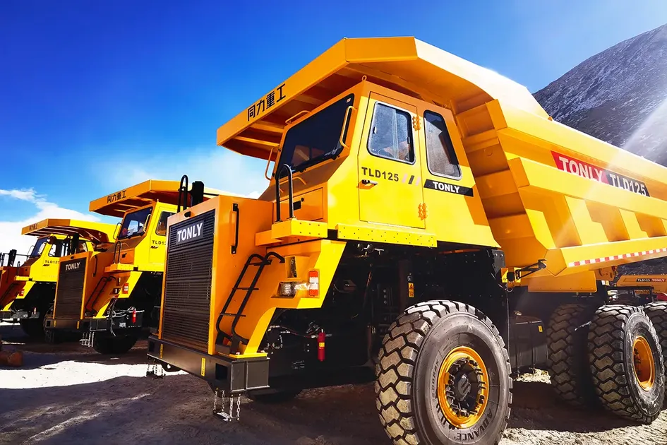 60 Ton Diesel Off-Road Dump Truck with Manual Transmission