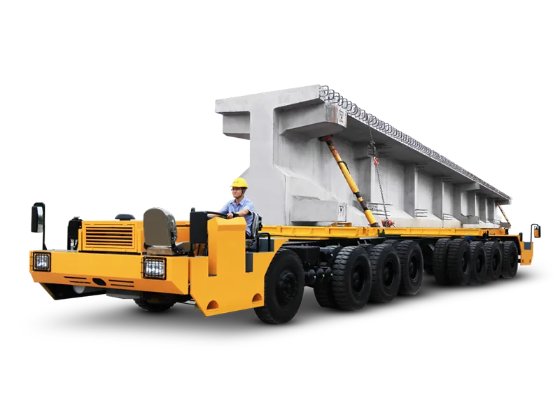 Off-Road Bridge Beam Transport Truck